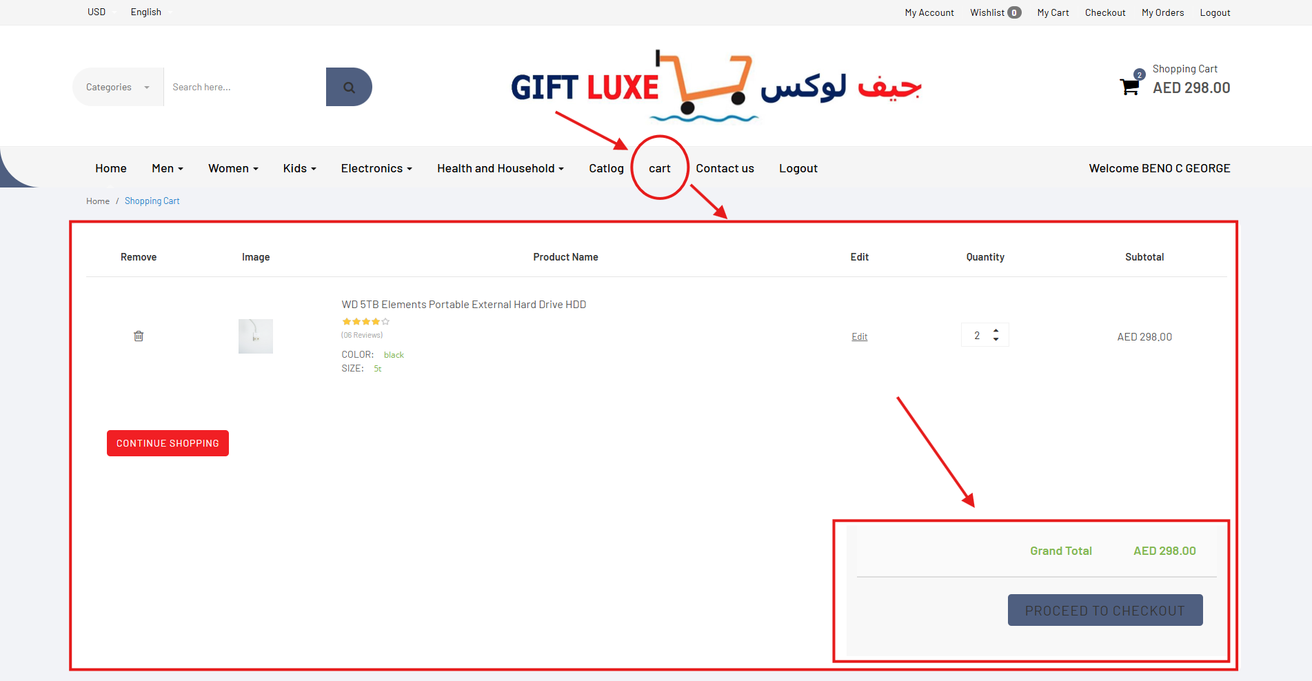 Cart & Checkout