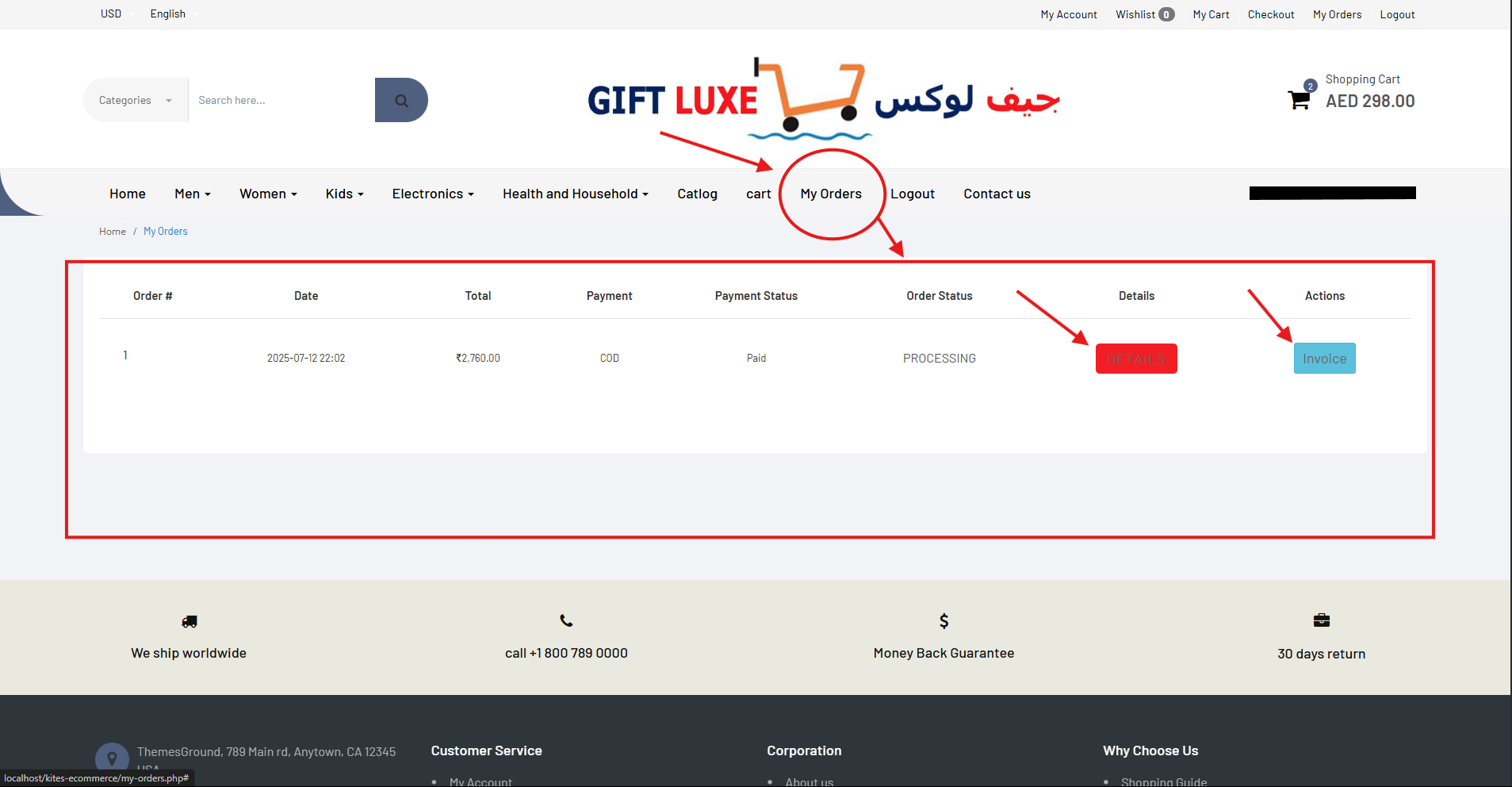 Order Details